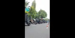 Ramai Panser dan Kendaraan Berat Militer di Sekitar Istana Jakarta, Ada Apa? 