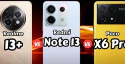 Harga Beda Tipis! Realme 13 Plus Vs Redmi Note 13 Pro 5G Vs Poco X6 Pro, Mana yang Lebih Unggul dalam Performa Gaming dan Fotografi?