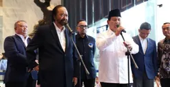 NasDem Akhirnya Bergabung dengan Koalisi Prabowo, Surya Paloh Ungkap Alasannya