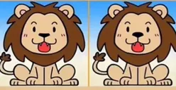 Tes Penglihatan: Asah Otak dan Ketajaman Mata Kamu Untuk Menemukan 3 Perbedaan Pada Singa yang Lucu Ini, Bisa Menemukannya dengan Cepat?