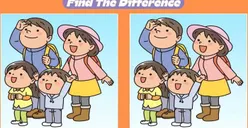 Tes IQ: Buktikan Kamu Punya Fokus Mata yang Baik, Cari 3 Perbedaan pada Kedua Gambar Keluarga Ini!