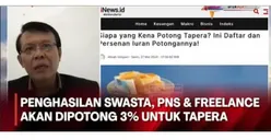 Gaji Freelancer Dipotong 3 Persen Imbas Simpanan Tapera , Trubus Rahadiansyah Singgung Soal Urgensi: Perlu Dikaji Dulu!