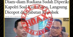 Rumor Iptu Rudiana Dicopot dari Jabatan di Kapolsek Dibantah Tegas Oleh Kuasa Hukum: Itu Hoax!
