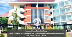 Incaran Perusahaan Tambang! Inilah 3 Jurusan S-1 Fakultas MIPA Terfavorit yang Paling Ramai Peminat di ITB, UGM, UI, dan UNAIR