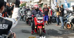 Ratusan Biker Ramaikan Maxi Yamaha Day 2024 Perdana di Banten