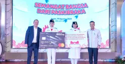 BRI Berikan Beasiswa untuk Paskibraka di Peringatan HUT ke-79 Republik Indonesia