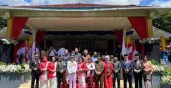 Upacara HUT RI ke-79 di Tobelo Halut Dihadiri NHM, Bupati Ucapkan Terima Kasih