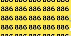 Tes IQ: Bisa Menebak Ada Kombinasi yang Janggal dari Kumpulan 886 dalam 5 Detik? Tunjukkan Kejelianmu!