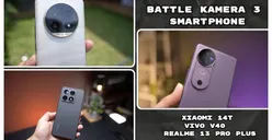 Battle Kamera HP Rp6 Jutaan! Xiaomi 14T Vs Vivo V40 Vs Realme 13 Pro Plus, Siapa yang Juara?