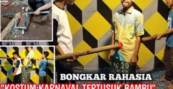 Selalu Memikat di Acara Karnaval Hari Kemerdekaan, Ini Rahasia Membuat Kostum Tertusuk Bambu untuk Acara 17 Agustus