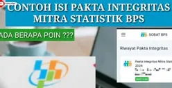 Jadi Penentu Akhir Rekrutmen Mitra Statistik 2025, Inilah Poin Penting yang Tertuang Dalam Pakta Integritas BPS