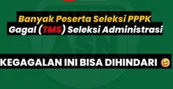 Waspada! Ini 4 Kesalahan Fatal yang Bikin Pelamar PPPK 2024 Tidak Memenuhi Syarat (TMS)