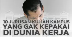 Pengalaman Nomor Satu! Ini 10 Jurusan Kuliah Sesuai Passion yang Ijazahnya Kurang Dilirik di Dunia Kerja