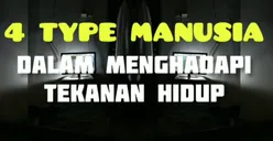 4 Tipe Kepribadian Manusia dalam Menghadapi Masalah Hidup, Kamu yang Mana?