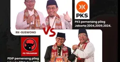 Jelang Pilkada Jakarta 2024: Genderang Perang Ridwan Kamil dengan Pramono Anung Makin Mendengung!
