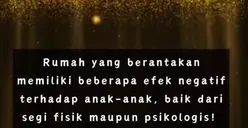 Memiliki Pengaruh Besar Secara Psikis dan Kecerdasan, Ini Dampak Buruk yang Ditimbulkan dari Kondisi Rumah Berantakan