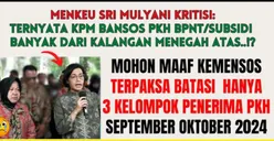 Banyak Salah Sasaran, Mohon Maaf! Kemensos Hanya akan Bagikan Bansos ke KPM PKH dan BPNT untuk 3 Kategori Ini 