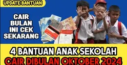 4 Bantuan Sosial untuk Anak Sekolah Proses Cair! Cek Segera Lewat Link Ini, Jangan sampai Ketinggalan