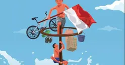 Pernah Ikut Lomba Panjat Pinang di 17 Agustus-an? Ternyata Punya Sejarah Kelam Ini Loh