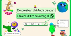 4 Fitur Menarik dari Stiker GIPHY di WhatsApp yang Wajib Kamu Coba!