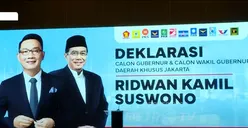 Resmi! Ridwan Kamil-Suswono Deklarasi untuk Pilgub Jakarta, Sekjen Golkar Bongkar Rencana Besar