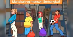 Tes IQ: Tebak Manakah Orang yang Mencuri Semangka? Waktu Kamu 10 Detik untuk Mempertajam Fokus Mata