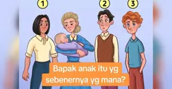 Tes IQ: Bisakah Kamu Tebak Pria Nomor Berapa yang Merupakan Ayah si Bayi? Jawab Dalam 10 Detik!