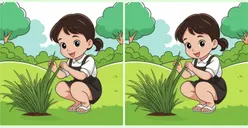Tes IQ: Ayo Uji Ketajaman Mata dengan Temukan 3 Perbedaan di Gambar Anak Perempuan