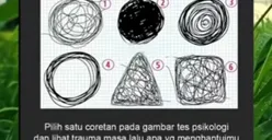 Tes Psikologi: Gambar Coretan yang Kamu Pilih Ungkap Trauma Masa Lalu yang Menghantuimu, Salah Satunya Takut Mencintai Lagi!