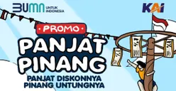 Tiket Kereta Diskon 79% di HUT RI ke-79, KAI Daop 2 Bandung Luncurkan Promo Panjat Pinang