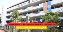 Muridnya Pada Pintar! 10 SMA Terbaik di Jakarta Pusat Ini Masuk Sekolah Top 1000 Nasional, Nomor 1 Nilai UTBK Tembus 632,269