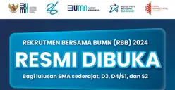 RBB 2024 Resmi Dibuka! Ini Alur Pendaftaran Secara Lengkap, Lulusan SMA, D3,D4,S1 dan S2 Bisa Daftar