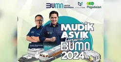 Mudik Gratis Bersama BUMN: Ini Cara Daftar dan Syarat Ikut Mudik Asyik Bareng Pegadaian, Registrasi 13-15 Maret 2024