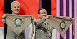 Ganjar Pranowo dan Mahfud MD Pakai Kostum Ala Pecinta Alam di Debat Cawapres 2024, Ternyata Punya Makna Mendalam