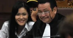 Otto Hasibuan Pengacara Jessica Wongso Terlihat Berada di Pendukung Prabowo Saat Debat Capres 2024
