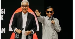 Baliho Ganjar-Mahfud yang Dicopot saat Jokowi Datang, Kini Sudah Terpasang Lagi
