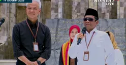 Pidato di Tugu Proklamasi, Ganjar Pranowo Ucap I Love u Full, Mahfud MD Bahas soal Kemeja