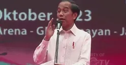 Hadiri Rakernas Projo, Jokowi Singgung Arah Dukungannya: Orangnya Nggak Ada di Sini
