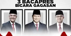 Anies Baswedan, Ganjar Pranowo, dan Prabowo Subianto Adu Gagasan di Mata Najwa, Warganet Kutip Penulis Jerman
