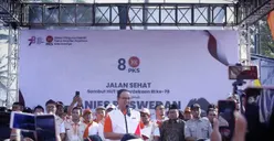 Hadiri Jalan Santai di Salatiga Jawa Tengah, Anies Baswedan Ungkap 5 Pertimbangan dalam Membuat Kebijakan