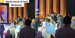 Jadi Sorotan, Grace Natalie Terciduk Marah-Marah di Meja Moderator saat Debat Capres Ketiga