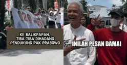 Berkunjung ke Balikpapan, Ganjar Pranowo Disambut Pendukung Prabowo Subianto: Sing Tenang, Pokoe Madhang Wir