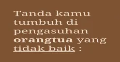 4 Tanda Kamu dalam Pengasuhan Orang Tua yang Tidak Baik, Pernah Merasakannya?