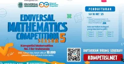 Eduversal Foundation Siap Gelar Kompetisi Matematika Nasional 2023, Berikut Jadwal Pendaftaran dan Syaratnya