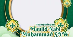 30 Link Twibbon Maulid Nabi 2023, Bisa Download secara Gratis dan Dapat Dipasang Jadi Foto Profil