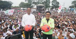 Ini Kronologi Iring-iringan Mobil Anies Baswedan-Cak Imin Tabrakan Beruntun saat Kampanye di Sumenep
