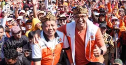 Keseruan Anies Baswedan Hadiri Acara Jalan Sehat bersama Keluarga Besar PKS dan Relawan ABW di Tasikmalaya