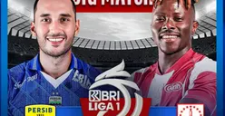 BIG MATCH! Link Nonton Live Streaming Persib Bandung vs Persis Solo pada Liga 1 Hari Ini, Kick Off 15.00 WIB