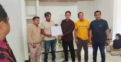 Berakhir Damai, Begini Alasan Ajudan Bupati Kutai Barat FX Yapan yang Tendang Sopir Truk CPO