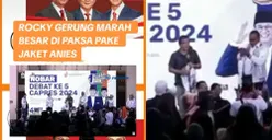 Viral! Rocky Gerung Marah Besar Dipaksa Pakai Jaket Timses Anies Baswedan: Kalau Saya Gak Pakai Kenapa?